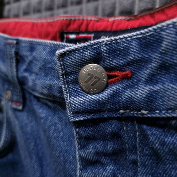 VTG BugleBoy 77 Jeans 36x32 Mens 90s Carpenter Relaxed Wide Leg Bootcut Workwear - Picture 3 of 16